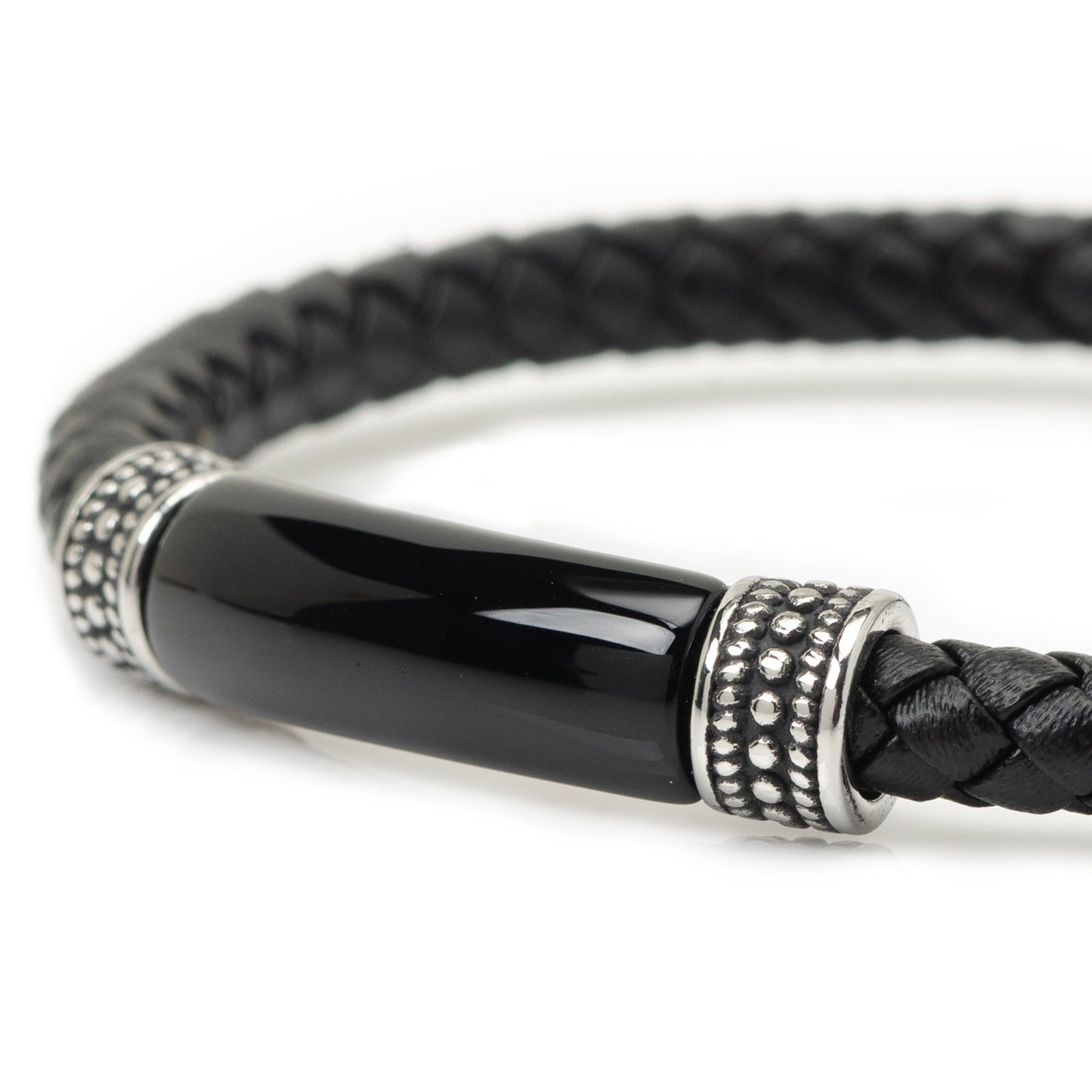 Onyx "I Love You" Bracelet