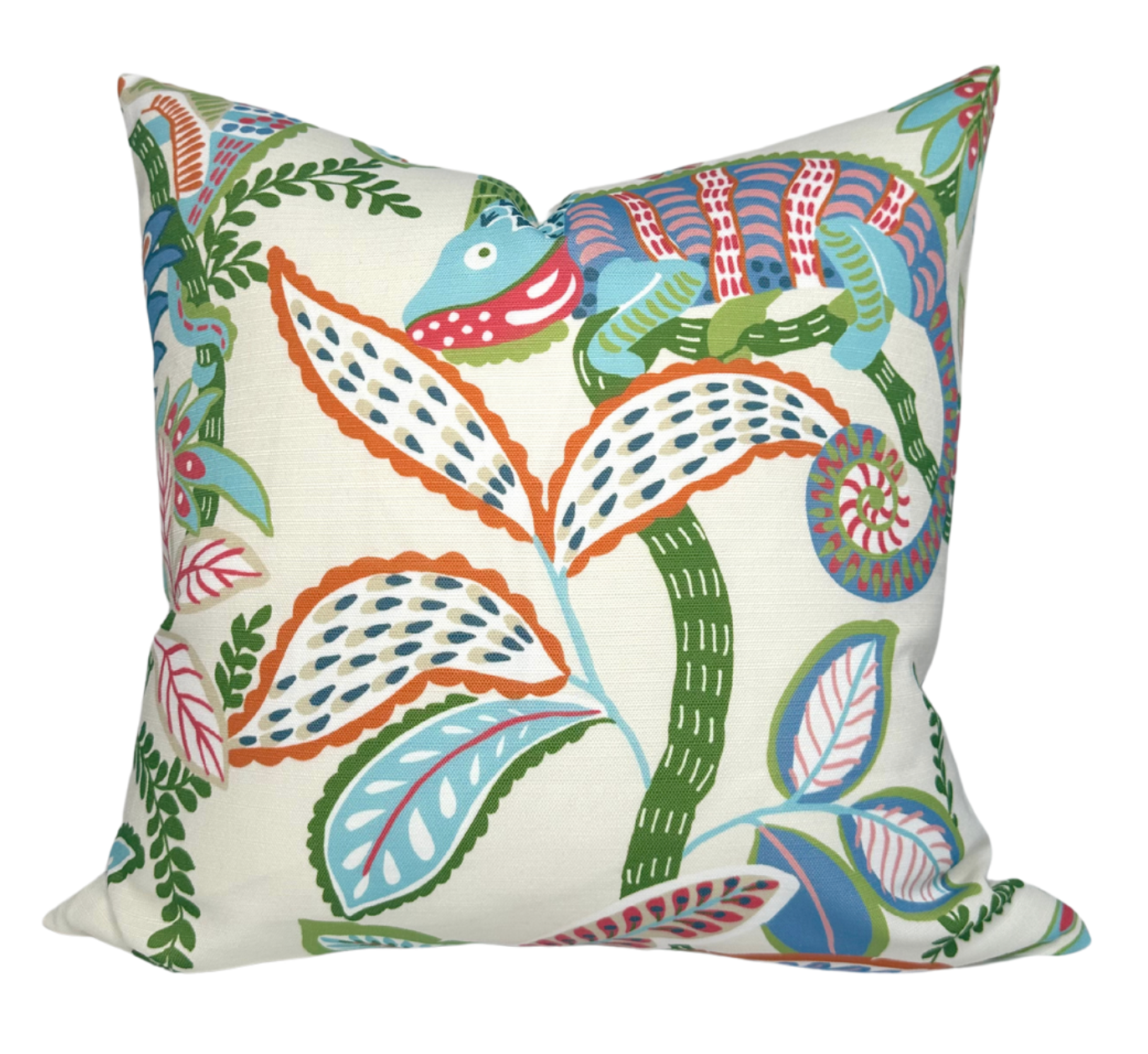 Iggy Performance Pillow Cover in Ivory - Indoor / Outdoor Pillow