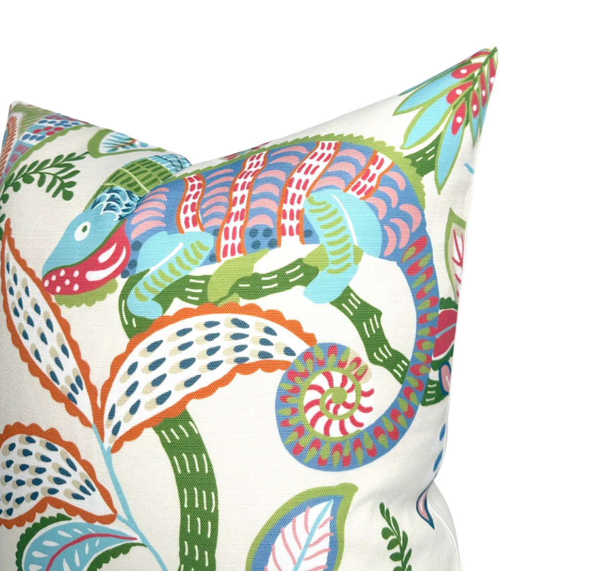 Iggy Performance Pillow Cover in Ivory - Indoor / Outdoor Pillow