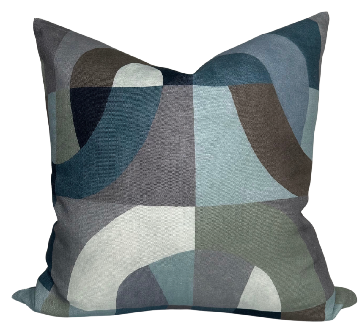 Colonnade Pillow Cover in Indigo