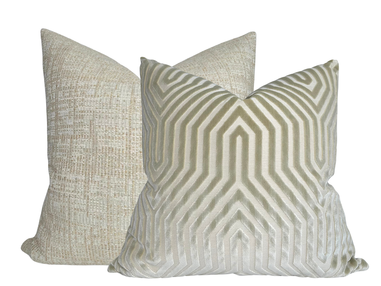 Vanderbilt Pillow Cover in Greige
