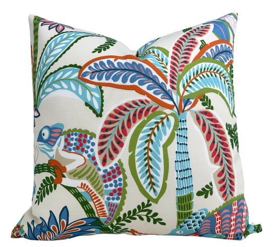 Iggy Performance Pillow Cover in Ivory - Indoor / Outdoor Pillow