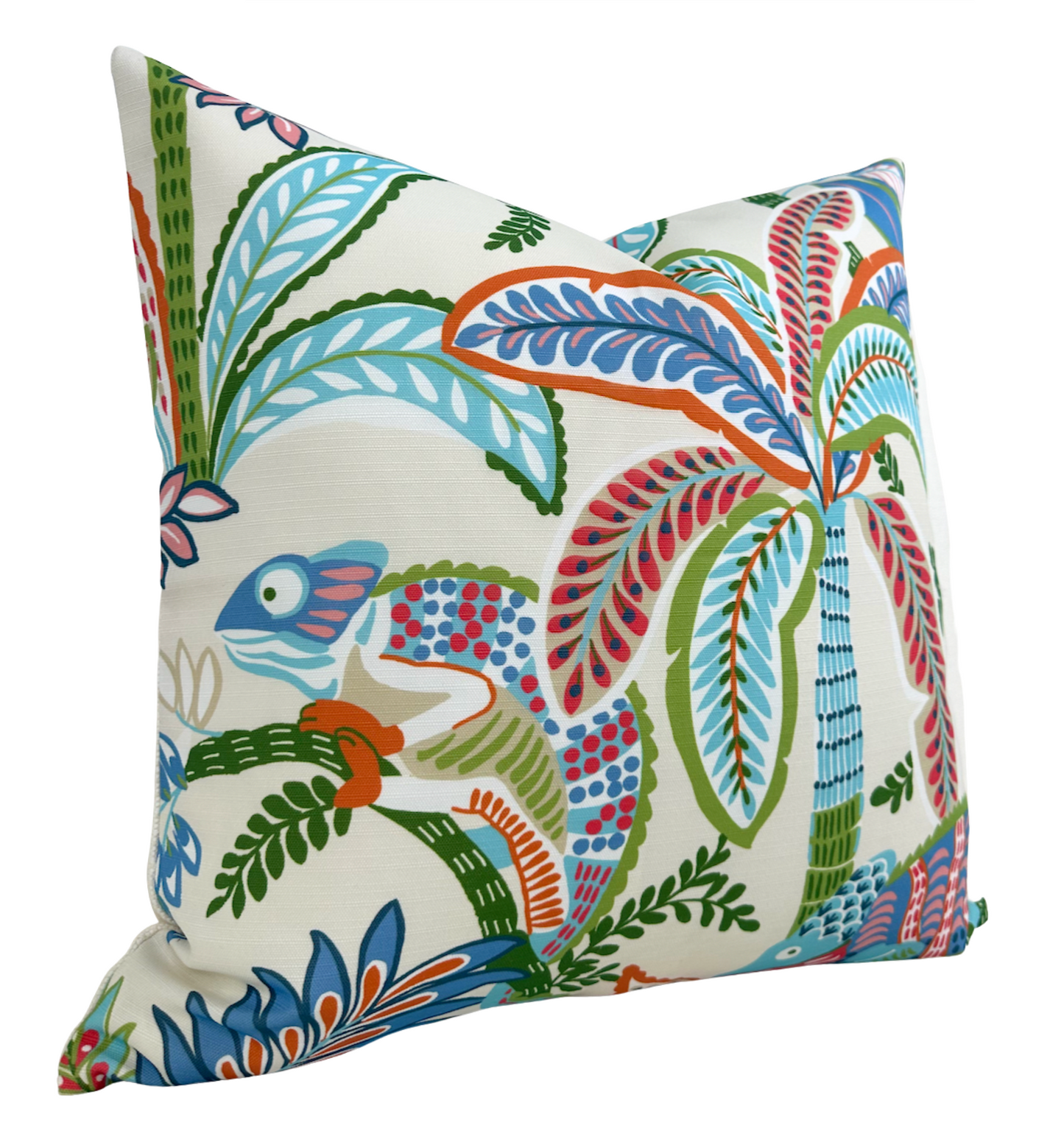 Iggy Performance Pillow Cover in Ivory - Indoor / Outdoor Pillow