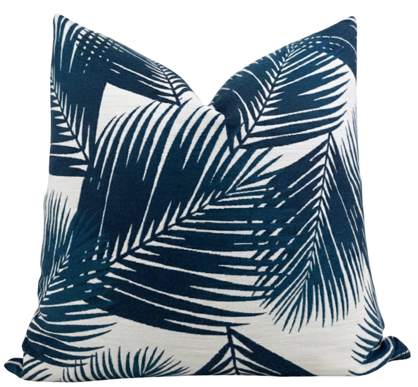 Yucca Pillow Cover in Blue, Indoor Outdoor Pillows