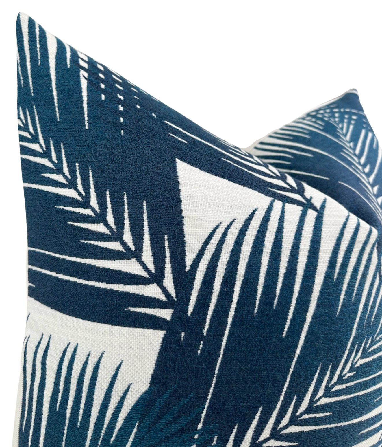 Yucca Pillow Cover in Blue, Indoor Outdoor Pillows