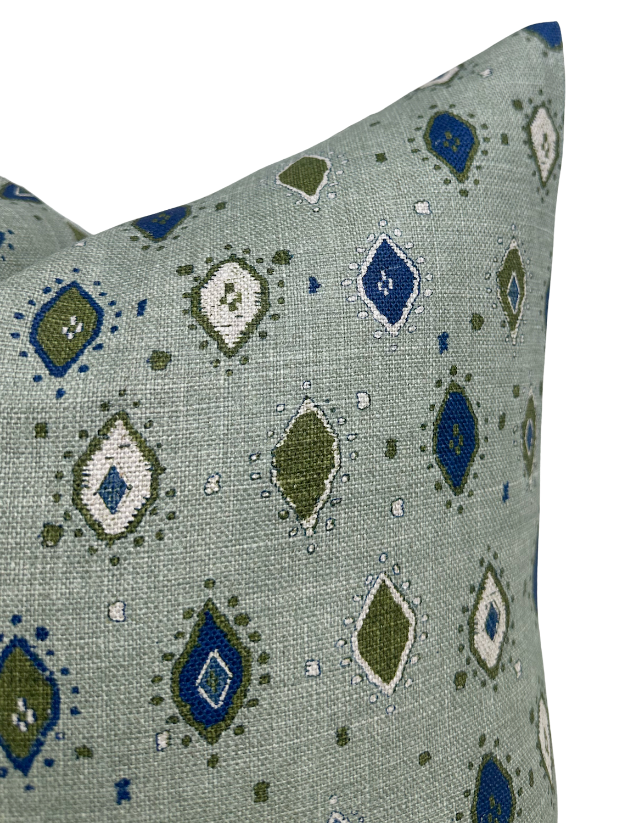 Oona Pillow Cover in Ocean Indigo
