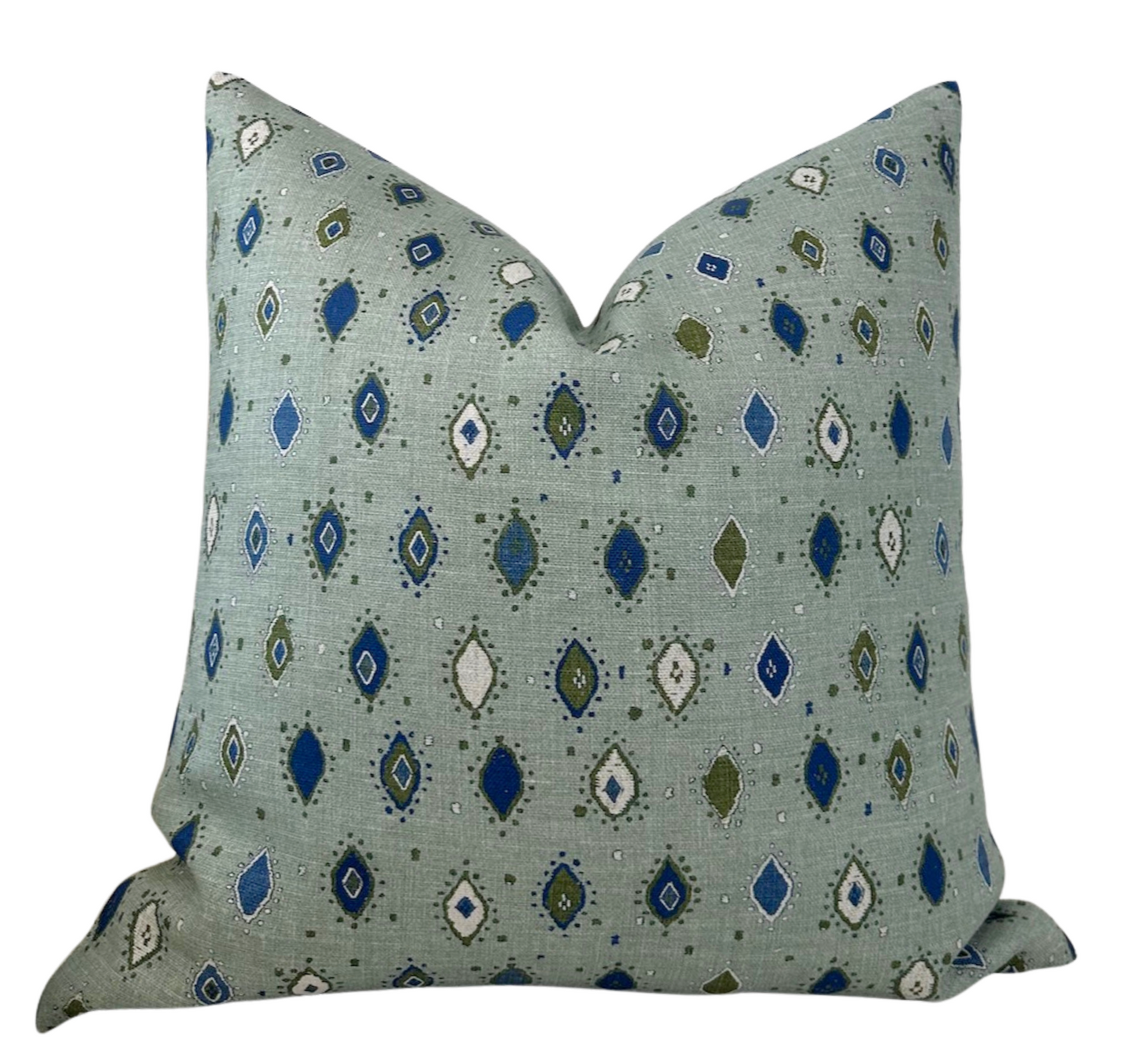 Oona Pillow Cover in Ocean Indigo