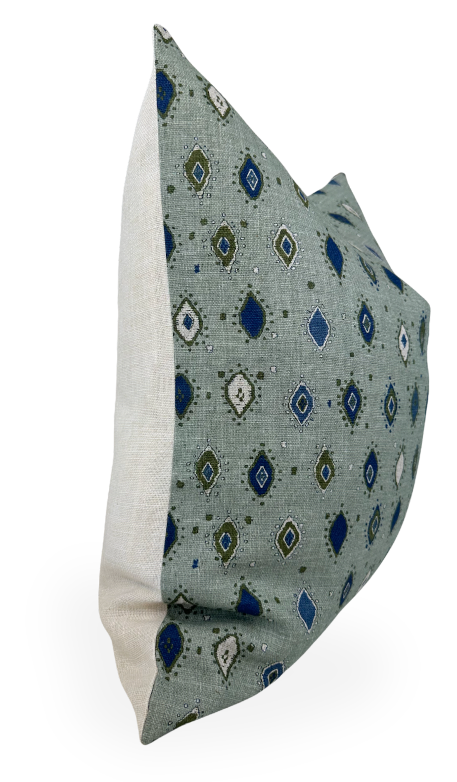 Oona Pillow Cover in Ocean Indigo