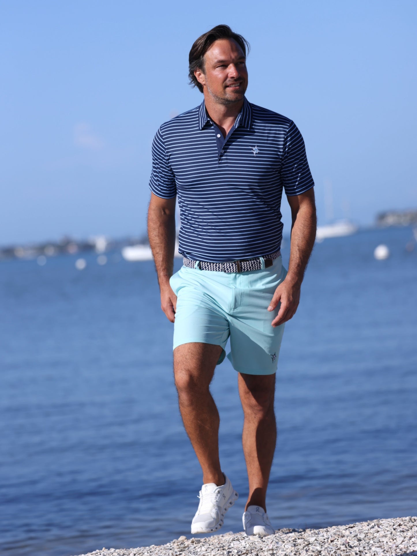 Freeport Shorts - Aqua