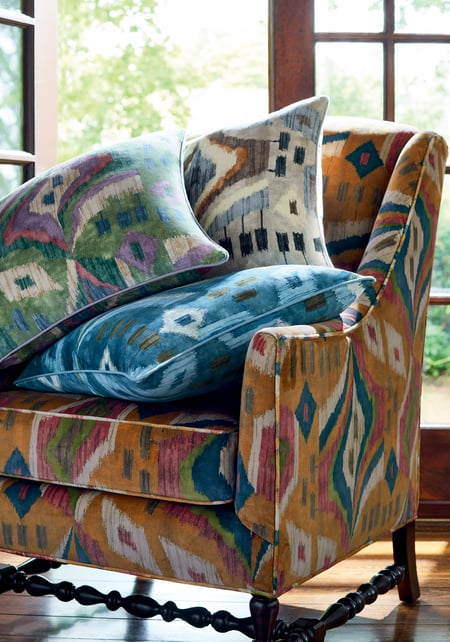 Artesian Velvet Pillow Cover in Wild Sage
