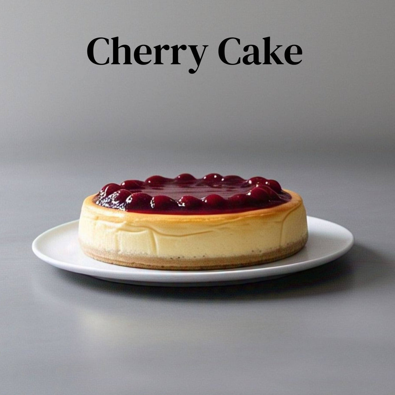 Andy Anand Delicious Cherry Cake 9" - Made in traditional way - Hand Decorated Birthday Cakes For Delivery - Bursting with Flavor and Irresistible Taste - 2.9 lbs