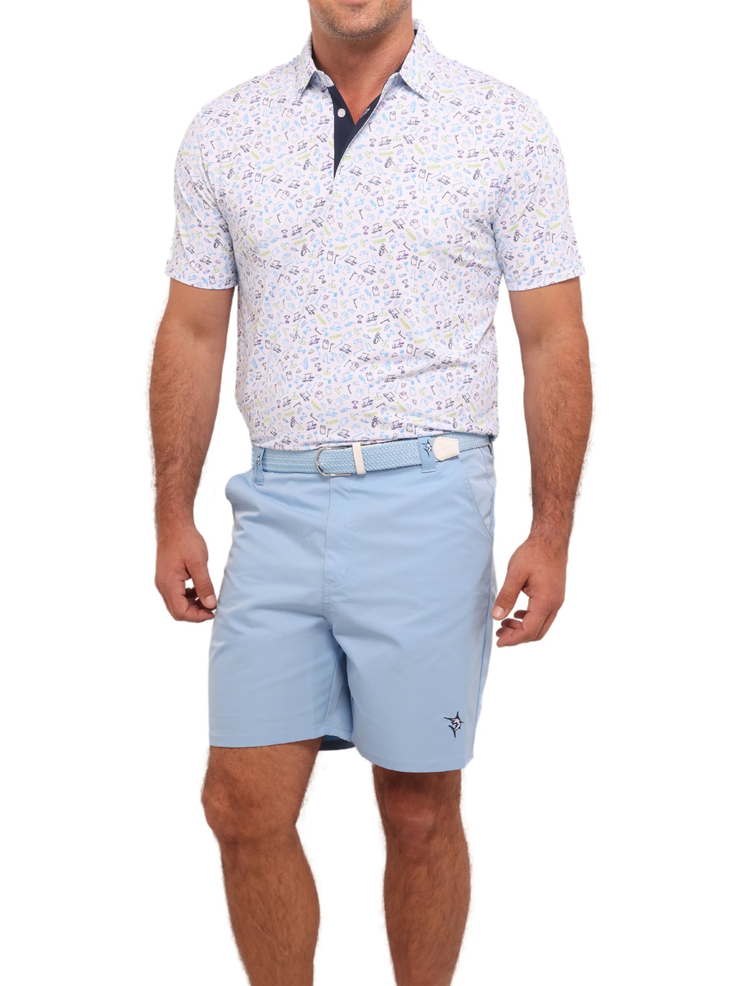 Captain Shorts - Light Blue Traveler