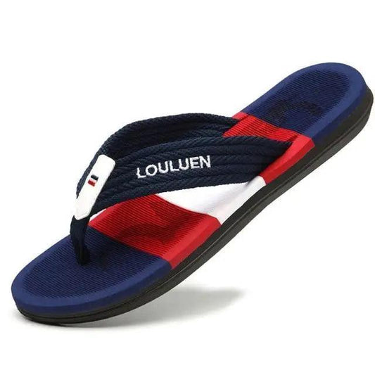 Men’s Casual Summer Flip Flops — Lightweight Breathable Beach Sandals (multiple color options)
