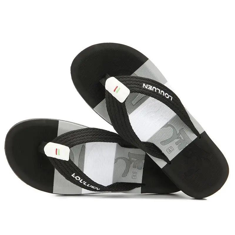 Men’s Casual Summer Flip Flops — Lightweight Breathable Beach Sandals (multiple color options)