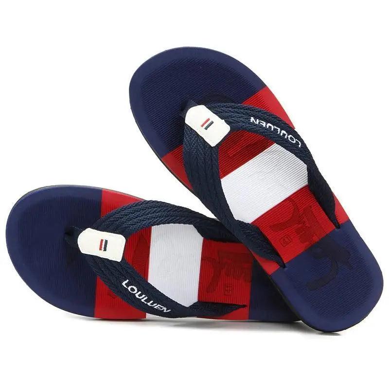 Men’s Casual Summer Flip Flops — Lightweight Breathable Beach Sandals (multiple color options)