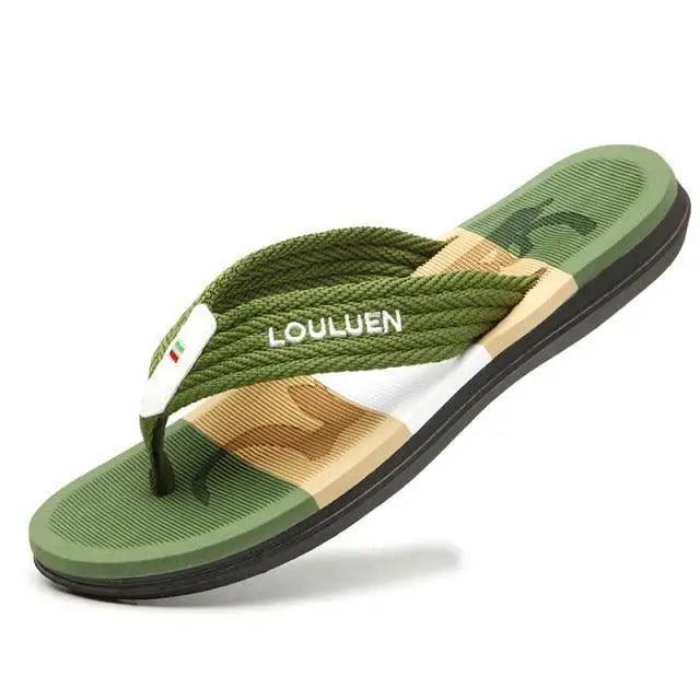 Men’s Casual Summer Flip Flops — Lightweight Breathable Beach Sandals (multiple color options)