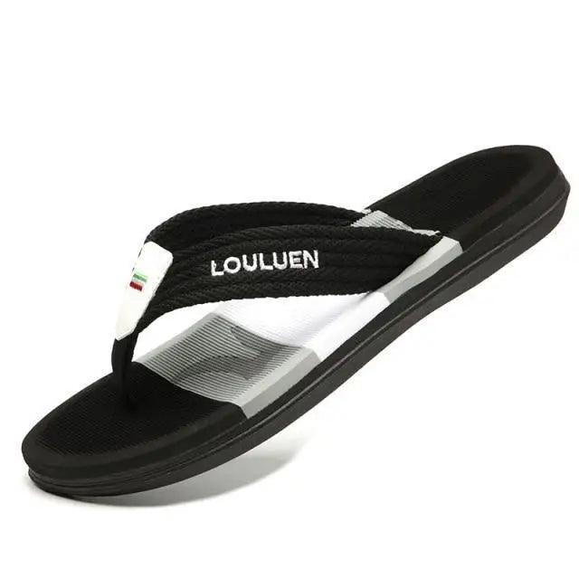Men’s Casual Summer Flip Flops — Lightweight Breathable Beach Sandals (multiple color options)