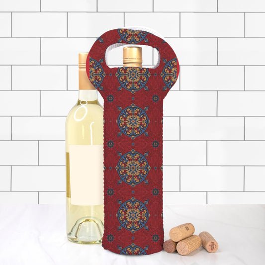 Holiday Wine Tote