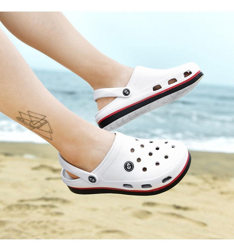 Men’s Lightweight Comfort Clogs — Breathable Summer Beach & Walking Shoes (multiple colors)