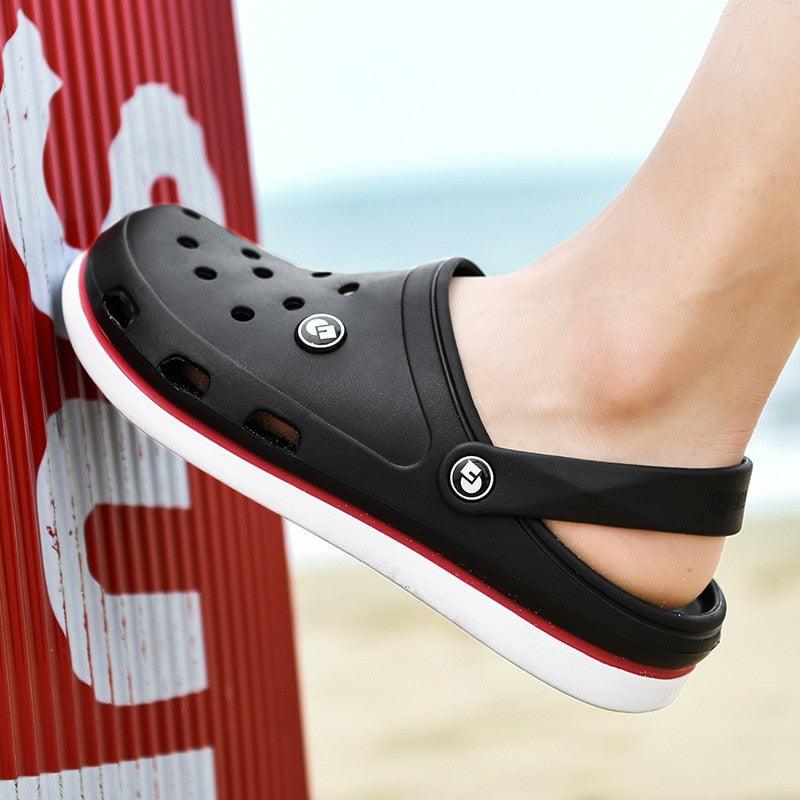 Men’s Lightweight Comfort Clogs — Breathable Summer Beach & Walking Shoes (multiple colors)