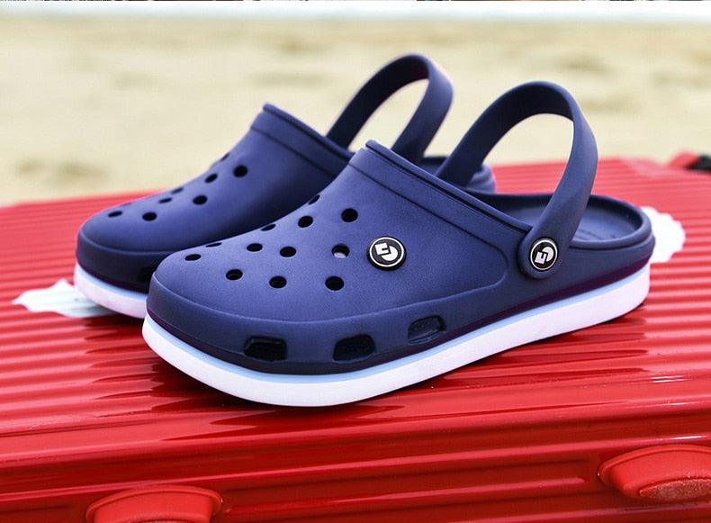 Men’s Lightweight Comfort Clogs — Breathable Summer Beach & Walking Shoes (multiple colors)