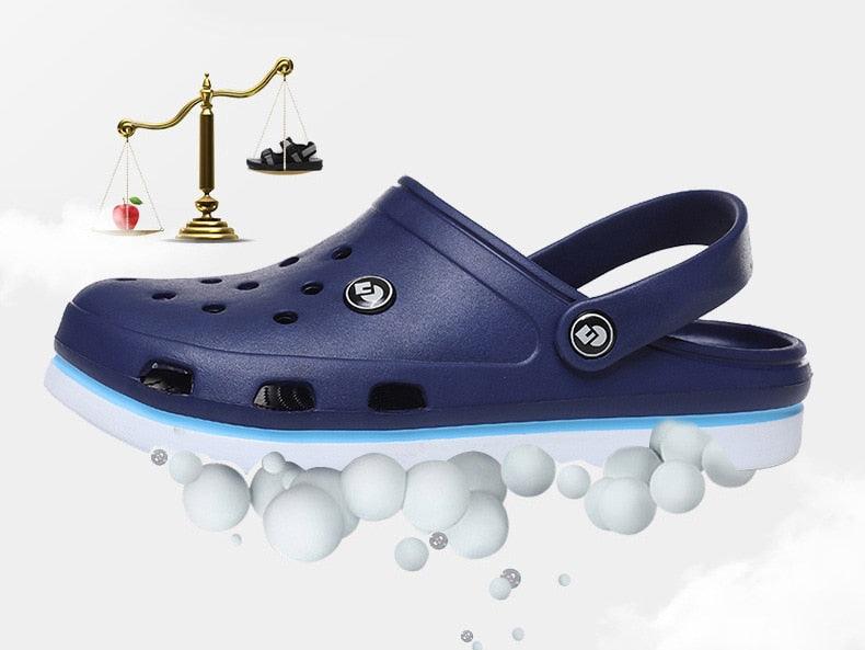Men’s Lightweight Comfort Clogs — Breathable Summer Beach & Walking Shoes (multiple colors)