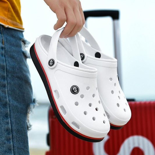 Men’s Lightweight Comfort Clogs — Breathable Summer Beach & Walking Shoes (multiple colors)