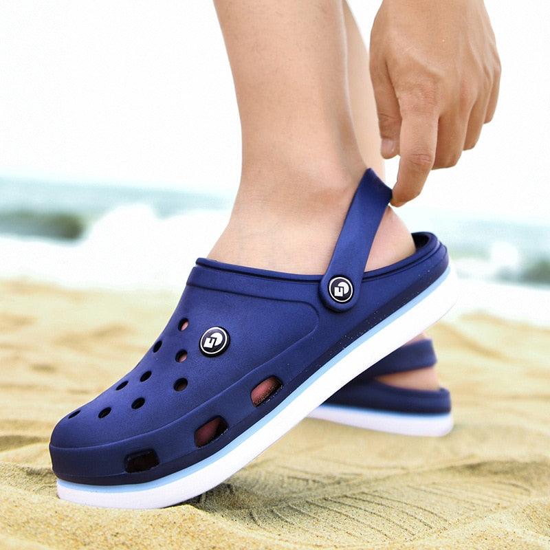 Men’s Lightweight Comfort Clogs — Breathable Summer Beach & Walking Shoes (multiple colors)
