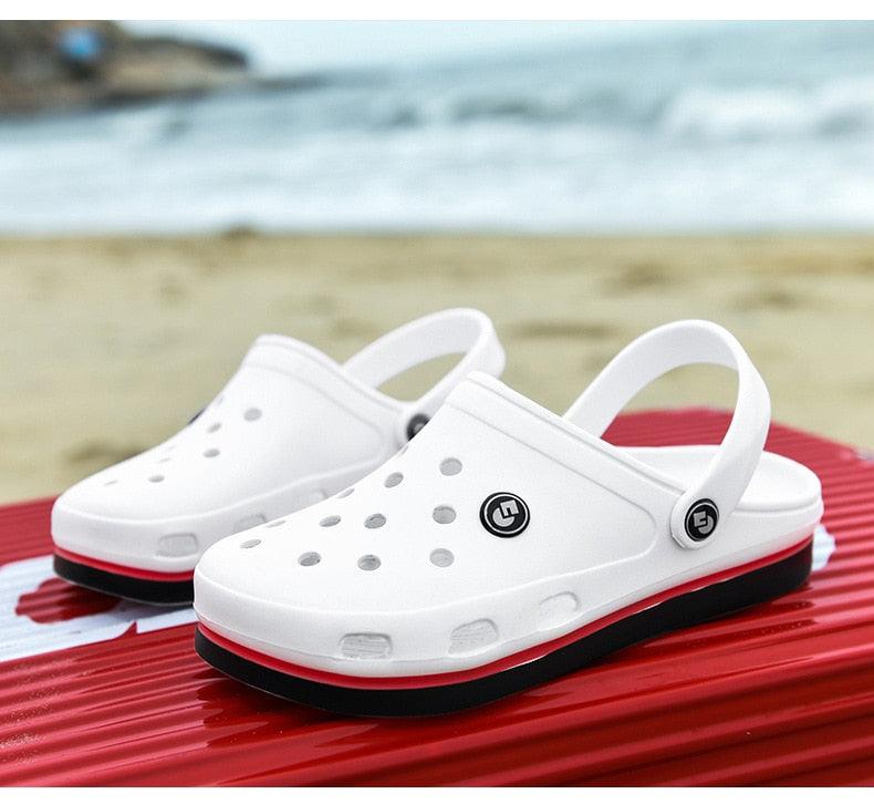 Men’s Lightweight Comfort Clogs — Breathable Summer Beach & Walking Shoes (multiple colors)