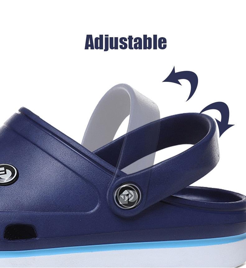 Men’s Lightweight Comfort Clogs — Breathable Summer Beach & Walking Shoes (multiple colors)