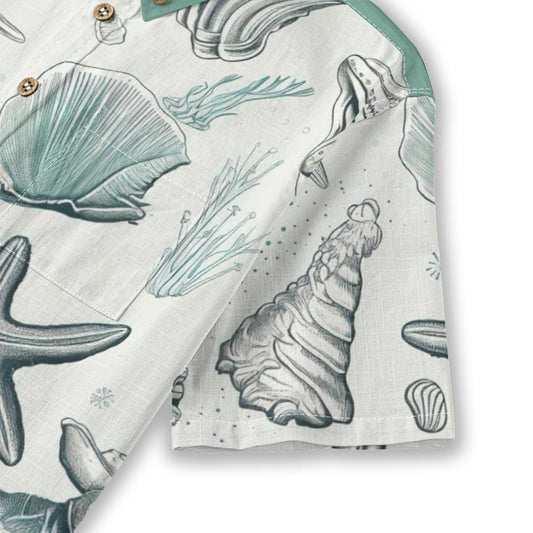Kid's Shirt With Pocket -- "By the Sea"