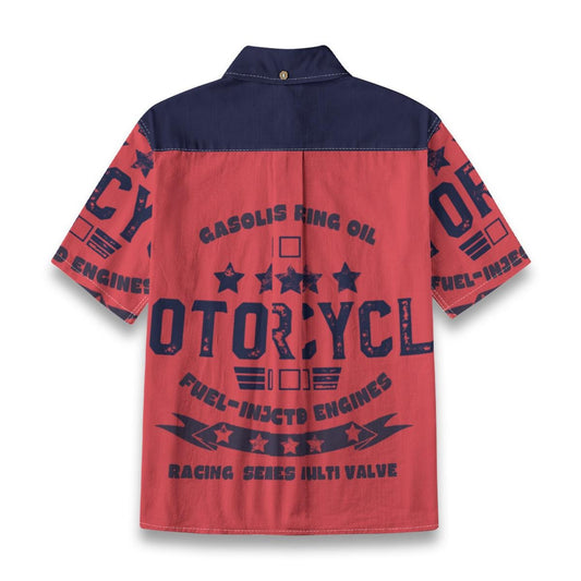 Kid's Shirt With Pocket - "Start your Engines"
