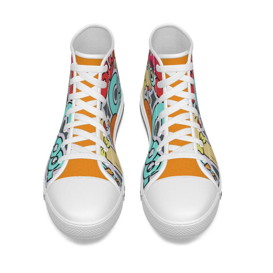 Kid's Canvas Hightop Shoes - "Cool is Cool"