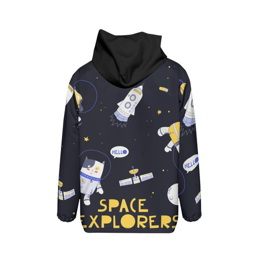 Kid's Waterproof And Windproof Jacket - "Space Explorer"