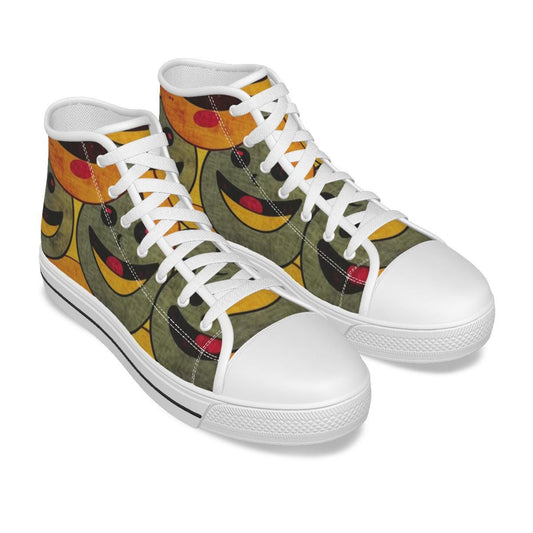 Kid's Canvas Shoes - "Emoji"