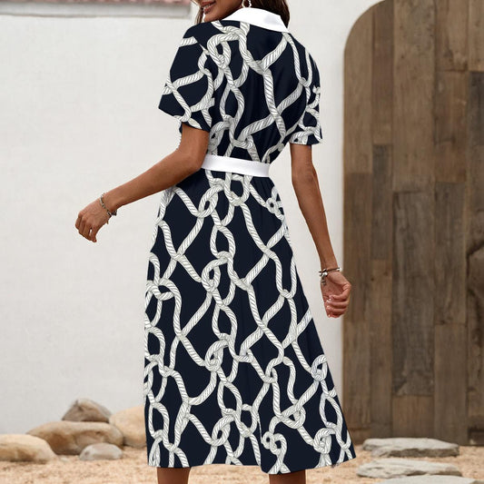 Women's Shirt Dress - Knotical