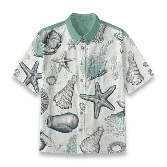 Kid's Shirt With Pocket -- "By the Sea"