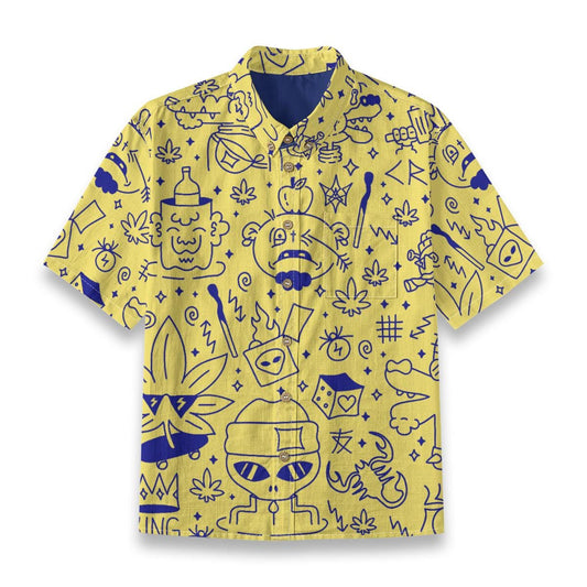 Kid's Shirt With Pocket - "Alien Games"