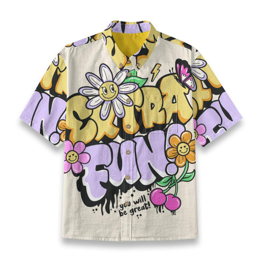 Kid's Shirt With Pocket - "Great Fun"