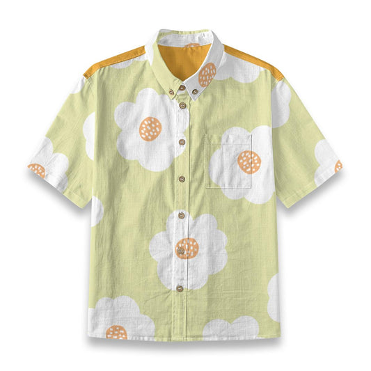 Kid's Shirt With Pocket - "The Daisy"