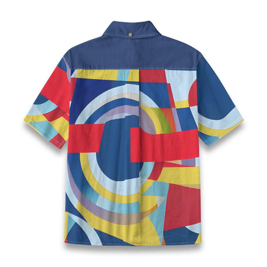 Kid's Shirt With Pocket - "Geo Power ll"