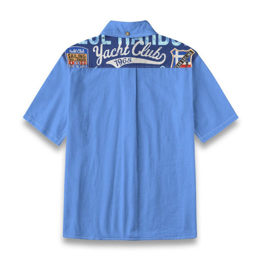 Kid's Shirt With Pocket - "Yacht Club 1968"