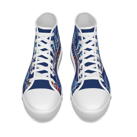 Kid's Canvas Shoes - "Yacht Club"