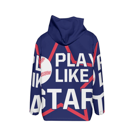 Kid's Waterproof And Windproof Jacket - "Play Like a Star"