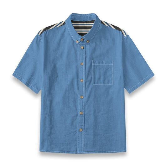 Kid's Shirt With Pocket - The Stripe