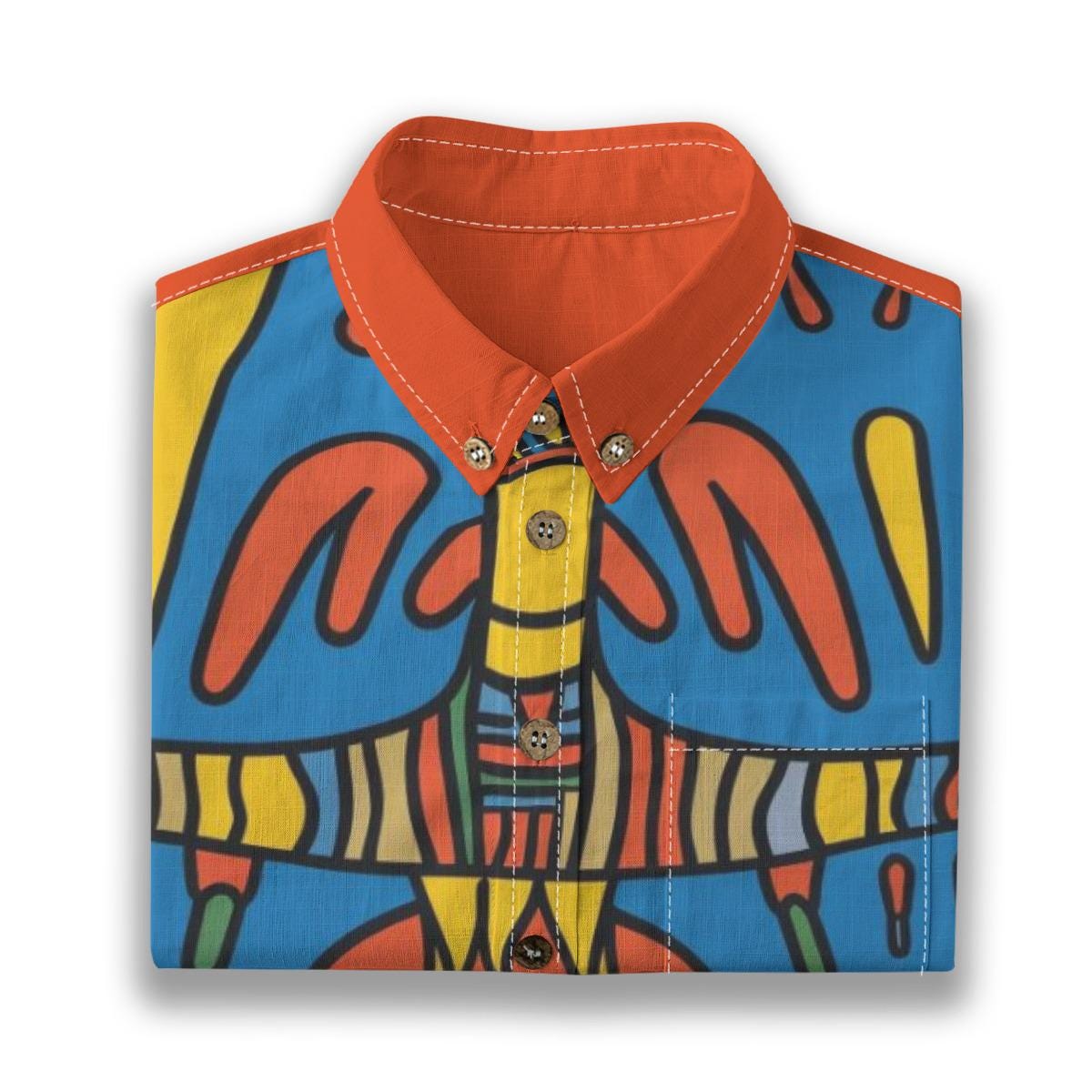 Kid's Shirt With Pocket - "That Doodle"