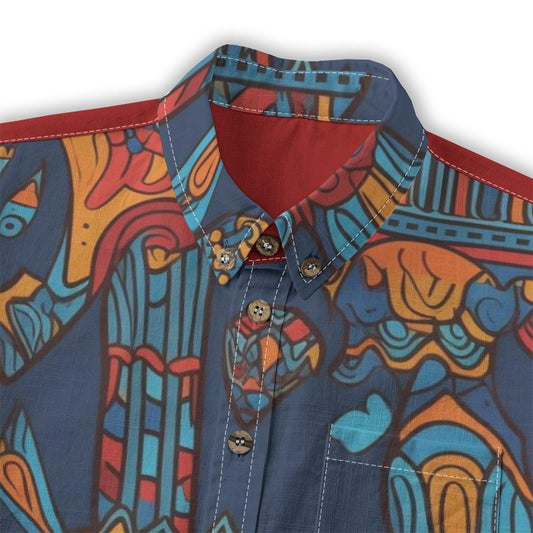 Kid's Shirt With Pocket - "Just Doodle"