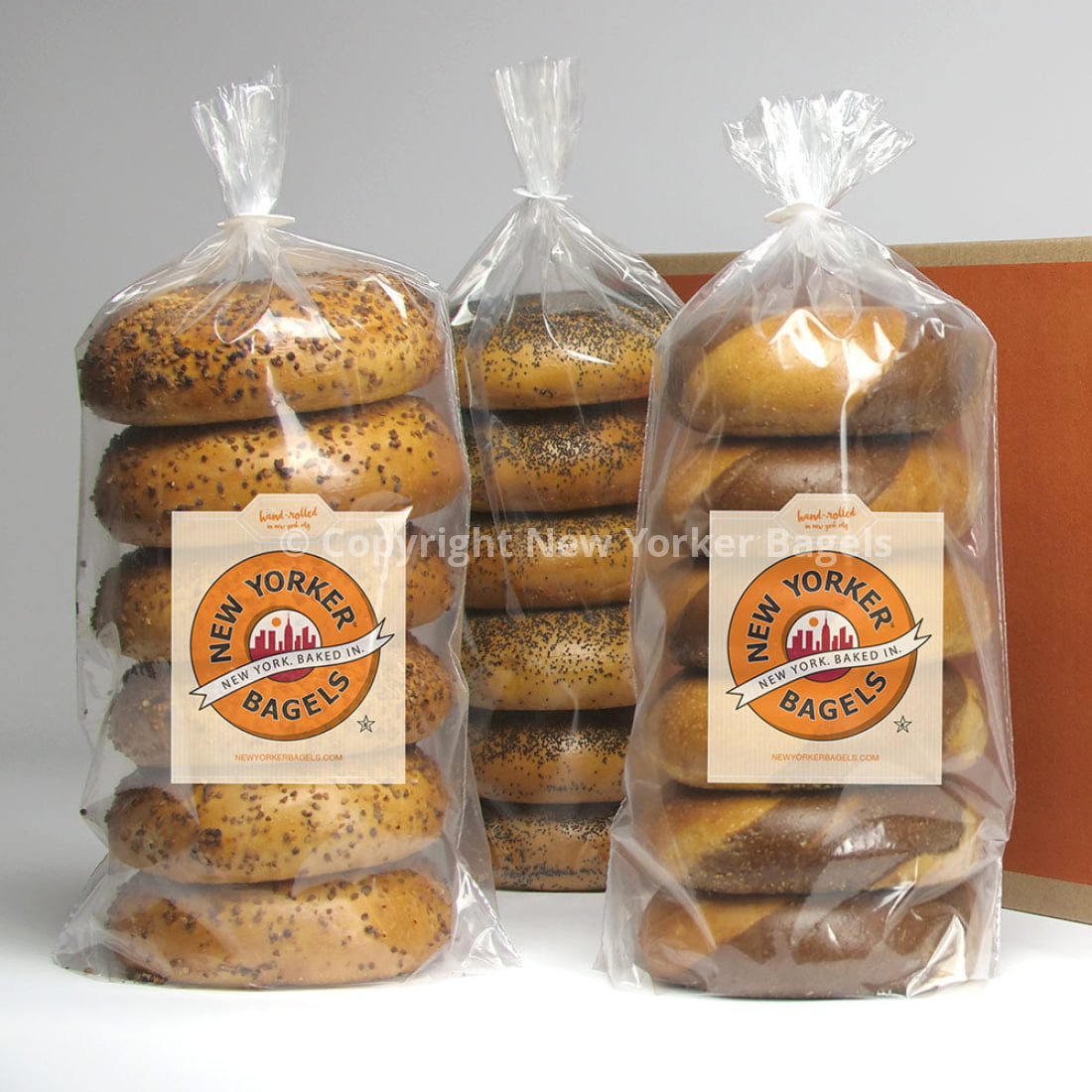 Kalamata Olive Bagels - 2 Dozen