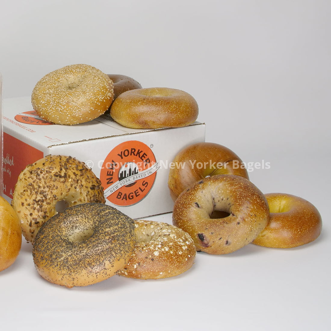 Kalamata Olive Bagels - 2 Dozen