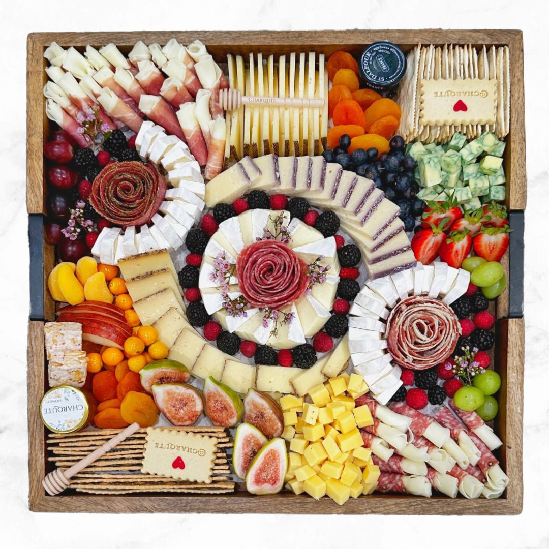 Large Party Size Reusable Lazy Susan Charcuterie Board (15-18 People)